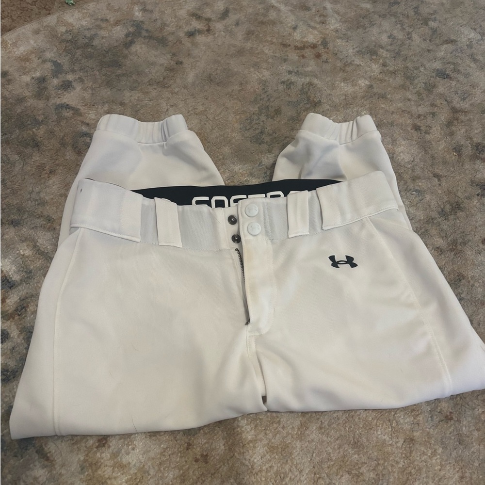 Under Armour White Softball Pants